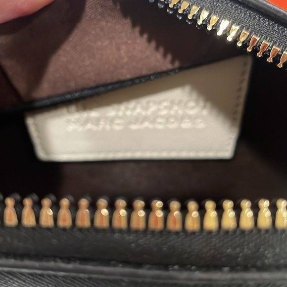 Marc Jacobs “The Snapshot Bag” Black, Orange & Cream—BEAUTIFUL!! Like New!! - Picture 10 of 14